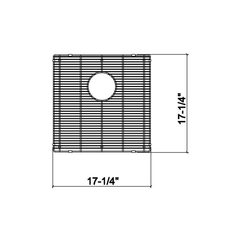 Julien 200917 Grid For Urbanedge J7 And Classic Sink 18X18 2