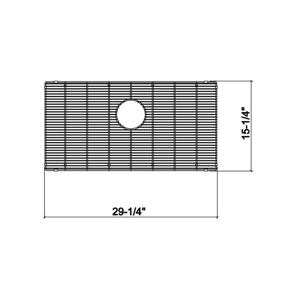 Julien 200909 Grid For Urbanedge J7 And Classic Sink 30X16 2