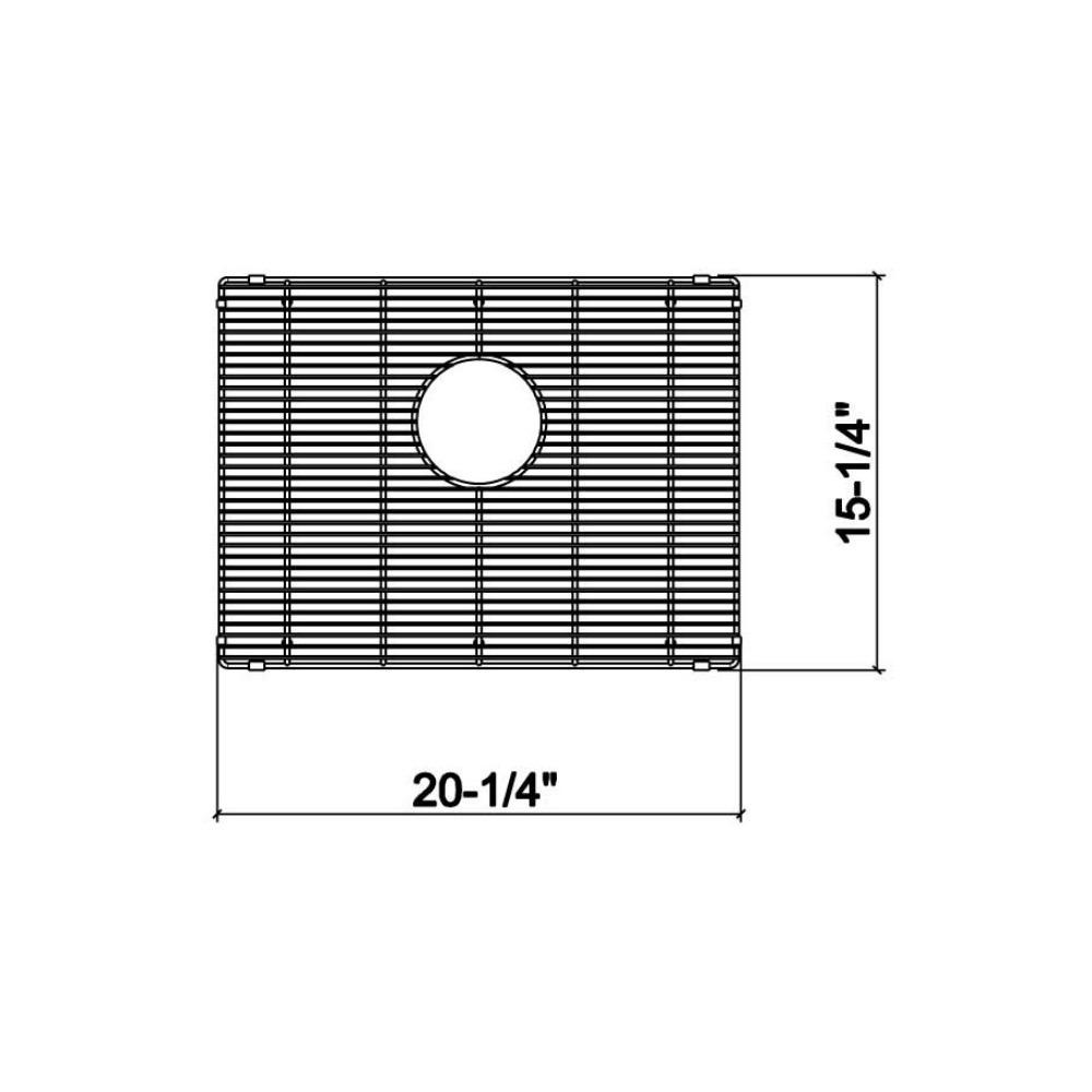 Julien 200906 Grid For Urbanedge J7 And Classic Sink 21X16 2