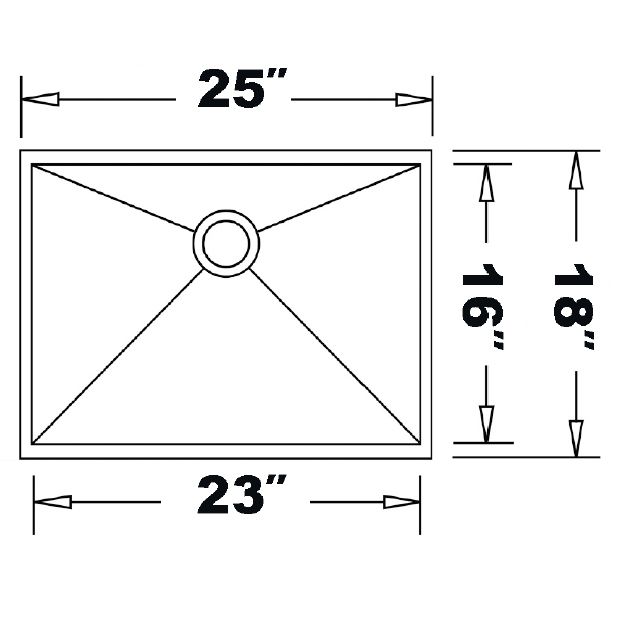 Blanco 400468 Radius 10 U Large Single Undermount Kitchen Sink 2