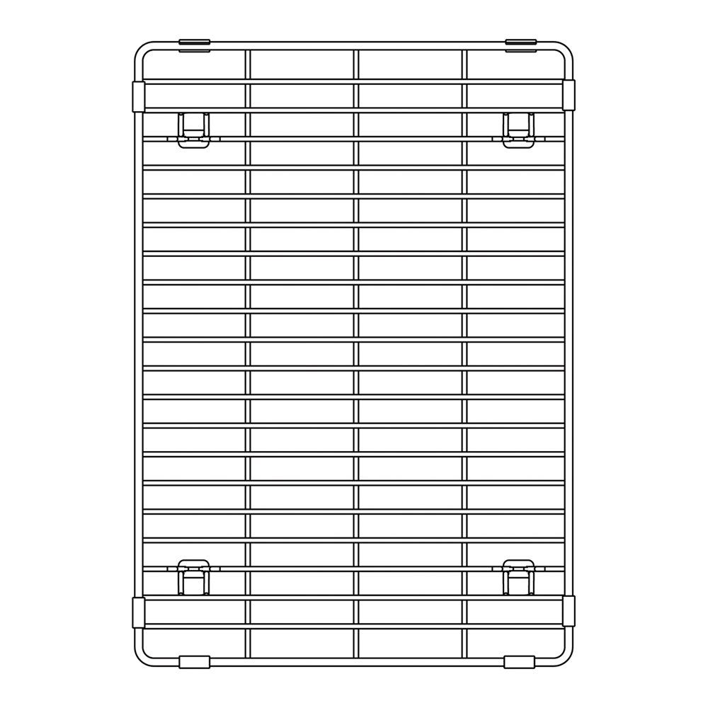 Blanco 406346 Quatrus Multi-Level Stainless Steel Sink Grid 1