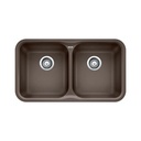 Blanco 400376 Vision U 2 Double Undermount Kitchen Sink 1