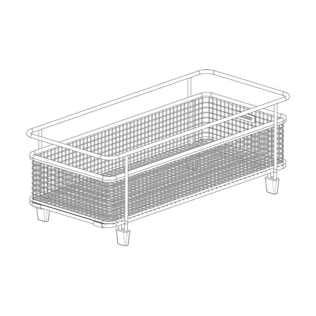 Blanco 406399 Precis Stainless Steel Mesh Basket With Drainboard 1