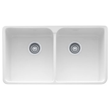 Franke Manor House MHK720-35 Fireclay White Sink 1