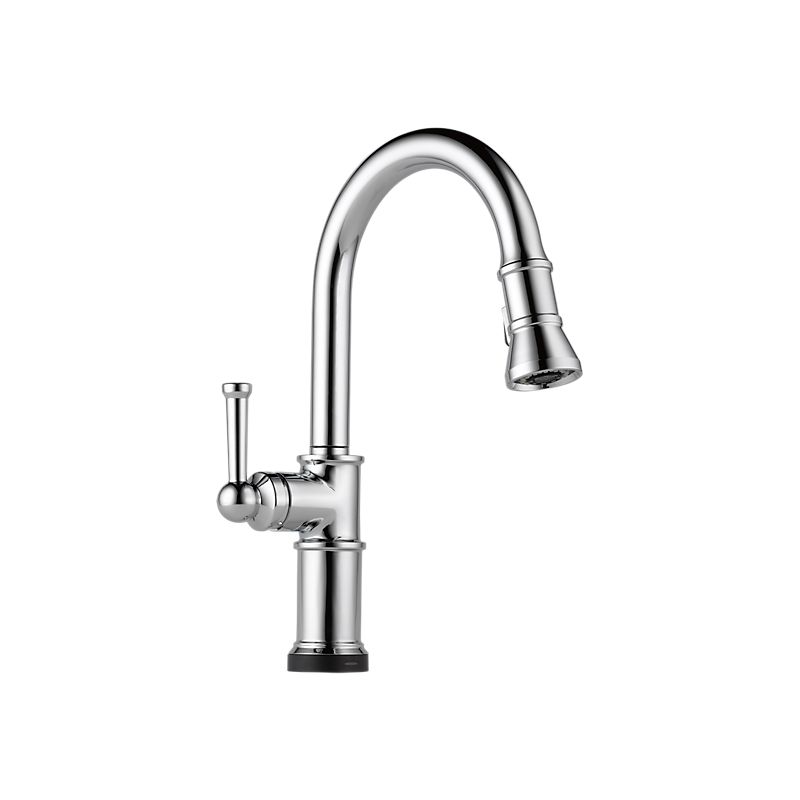 Brizo 64025LF ARTESSO Single Handle Pull Down Smart Touch Kitchen Faucet 1