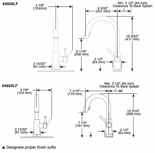 Brizo 64020LF SOLNA Single Handle Pull Down Smart Touch Kitchen Faucet 2