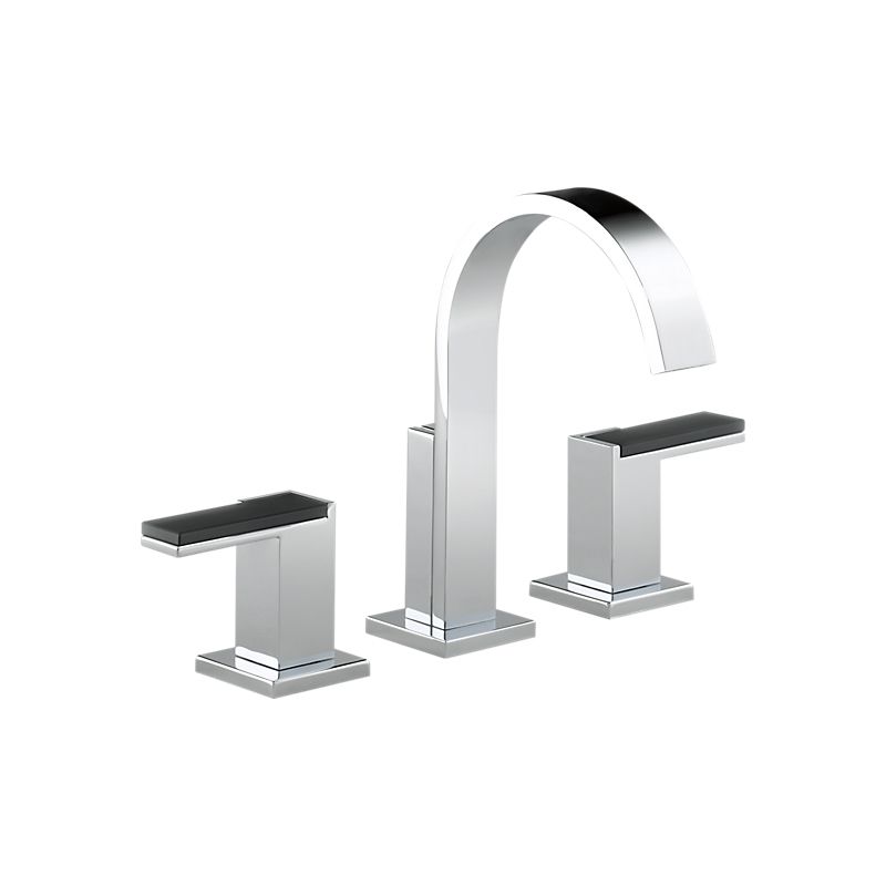 Brizo 65380LF Siderna Widespread Lavatory Faucet Less Handles 2