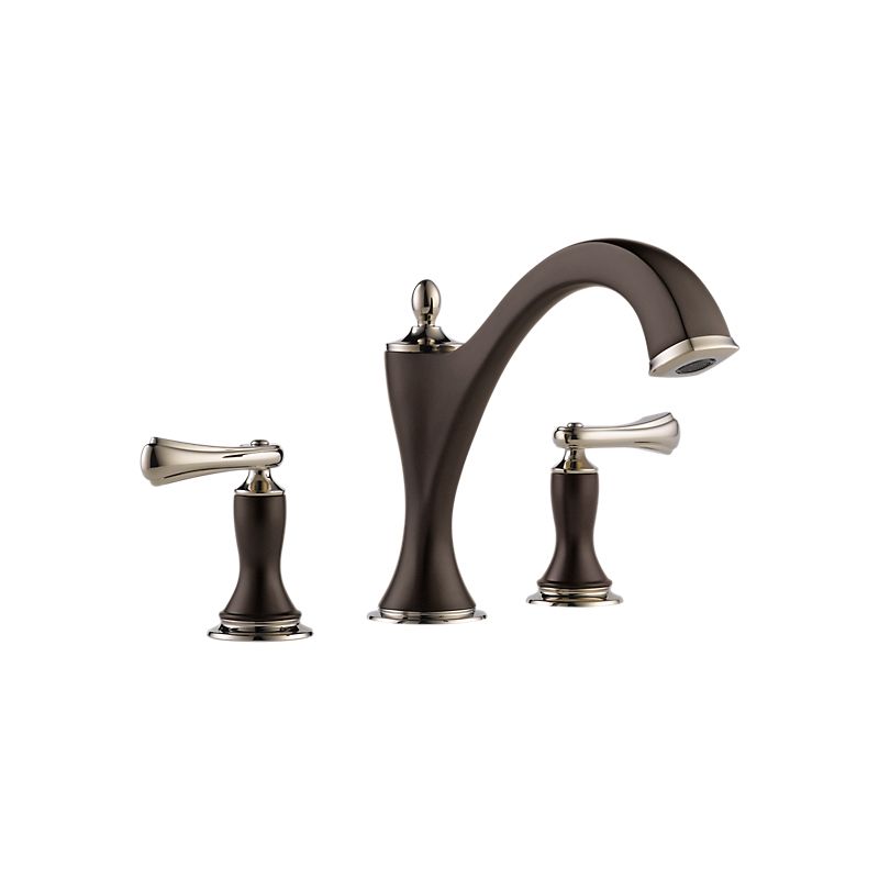 Brizo T67385 Charlotte Roman Tub Trim Less Handles 1