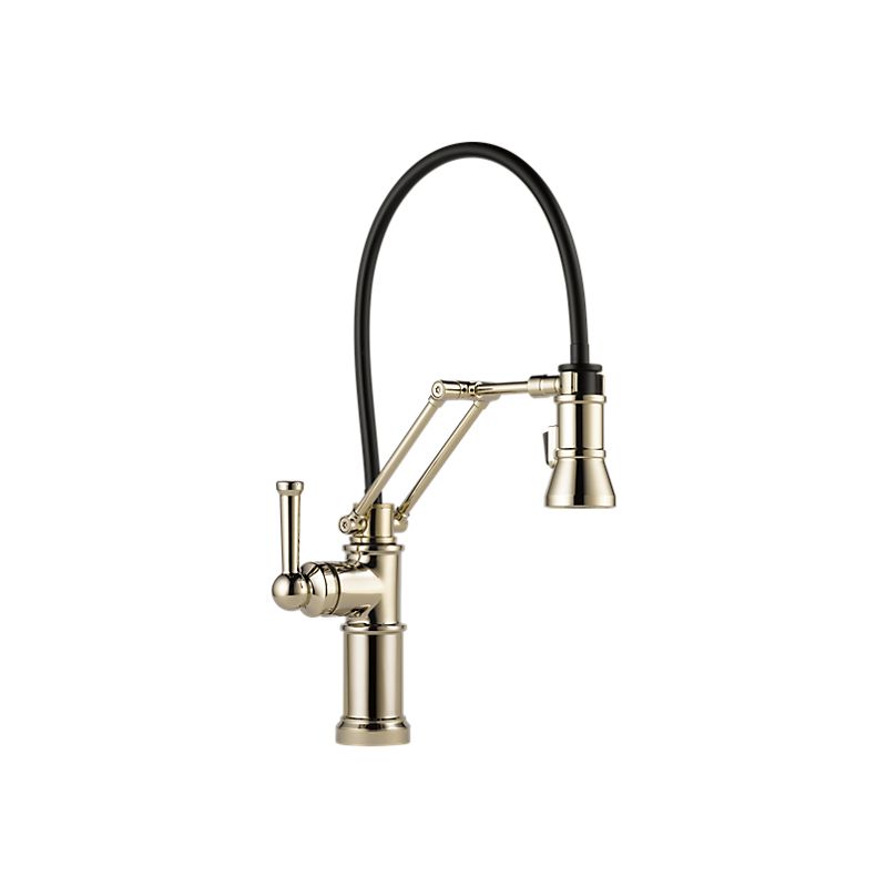 Brizo 63225LF ARTESSO Single Handle Articulating Kitchen Faucet 1