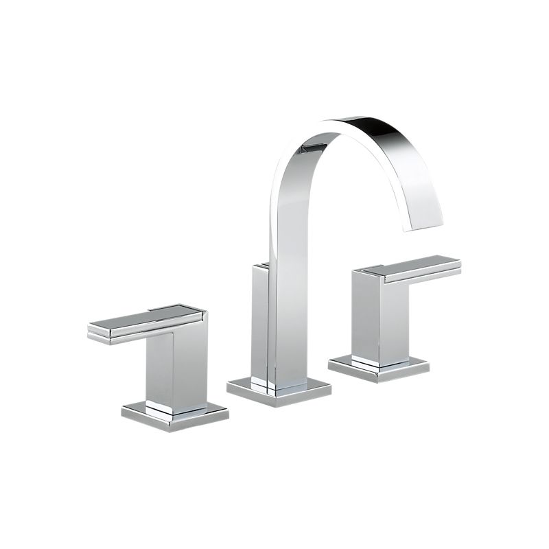 Brizo 65380LF Siderna Widespread Lavatory Faucet Less Handles 3