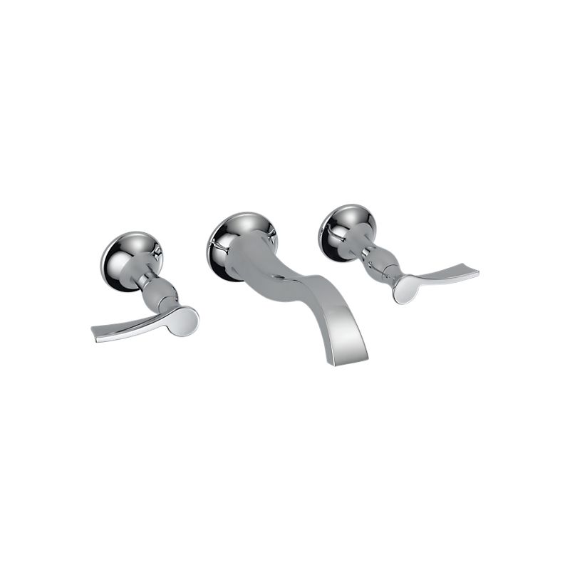 Brizo 65890LF RSVP Wall Mount Lavatory Faucet Less Handles 2