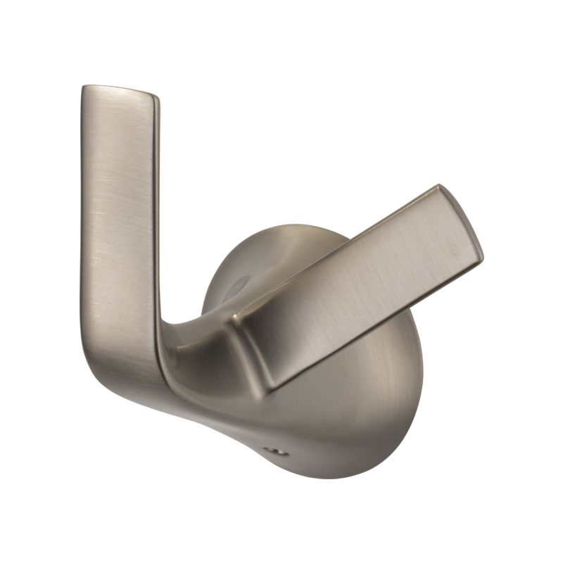 Brizo 693550 Sotria Double Robe Hook Luxe Nickel 1