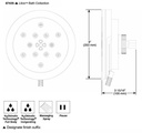 Brizo 87435 Litze 4 Function Showerhead With H2Okinetic Technology Chrome 2