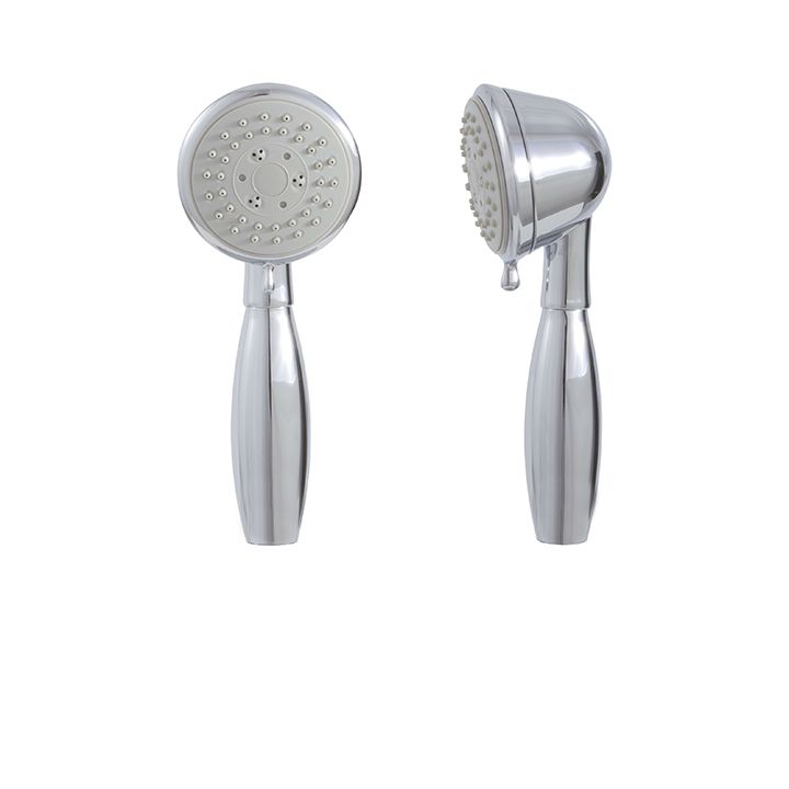 Aquabrass 85164 Round Handshower 3 Functions Brushed Nickel 1