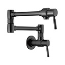 Brizo 62820LF Euro Wall Mount Pot Filler Matte Black 1