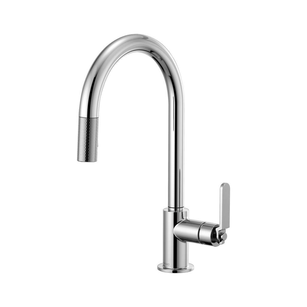 Brizo 63044LF Litze Pull Down Arc Spout Faucet Chrome 1