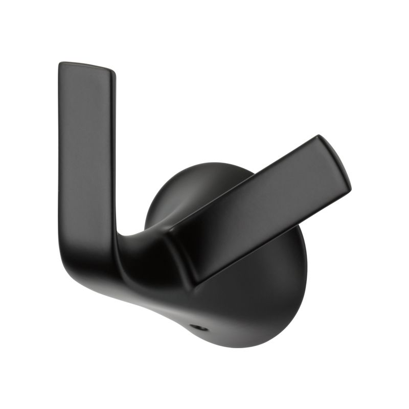 Brizo 693550 Sotria Double Robe Hook Matte Black 1