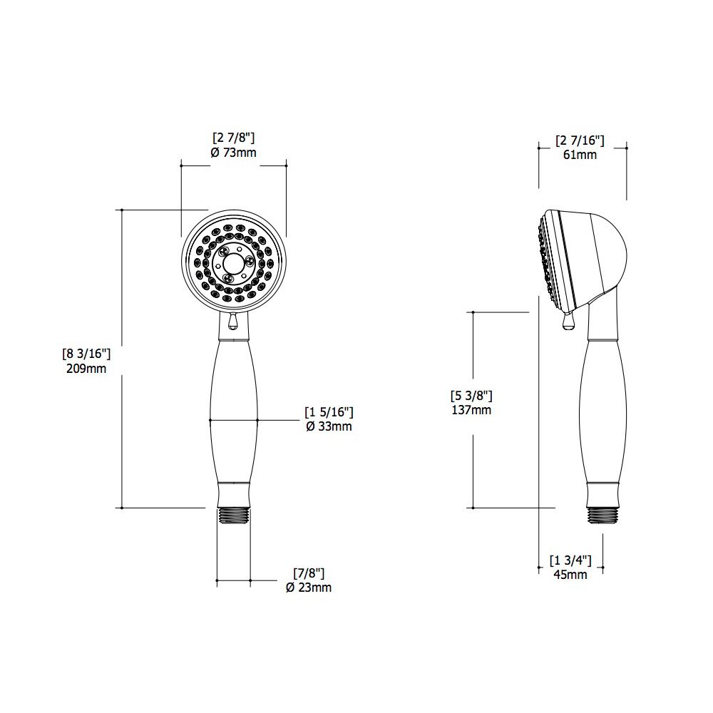 Aquabrass 12762 Complete Shower Rails Aquaklassic Complete Shower Rail Brushed Nickel 2