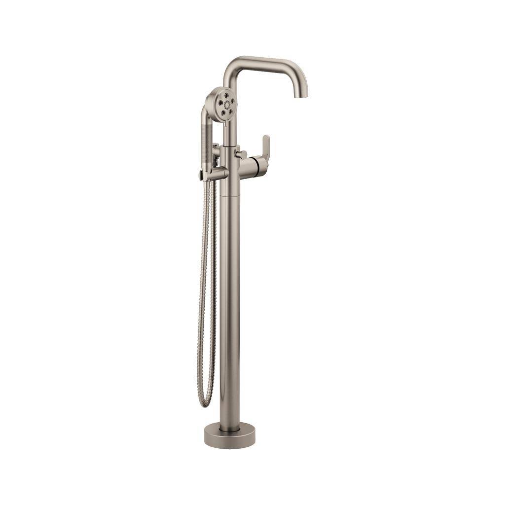 Brizo T70135 Litze Single Handle Freestanding Tub Filler Less Handle Luxe Nickel 1