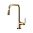 Brizo 64054LF Litze Smart Touch Pull Down Square Spout Faucet Luxe Gold 1