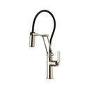 Brizo 63244LF Litze Articulating Kitchen Faucet Polished Nickel 1