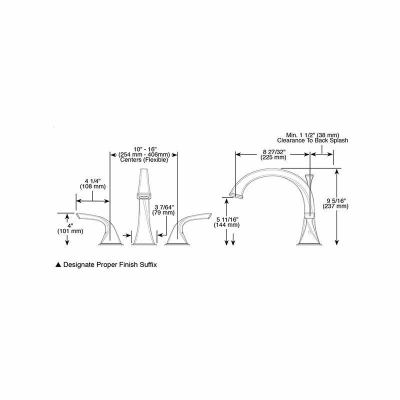 Brizo T67330 Virage Roman Tub Trim Luxe Gold 2