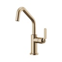 Brizo 61064LF Litze Angled Spout Bar Faucet Luxe Gold 1