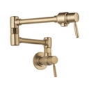 Brizo 62820LF Euro Wall Mount Pot Filler Luxe Gold 1