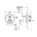 Brizo T75661 Rook Tempassure Valve 6 Function Diverter Trim Luxe Nickel 2