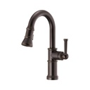 Brizo 63925LF Artesso Pull Down Prep Faucet Venetian Bronze 1