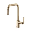 Brizo 63054LF Litze Pull Down Square Spout Faucet Luxe Gold 1