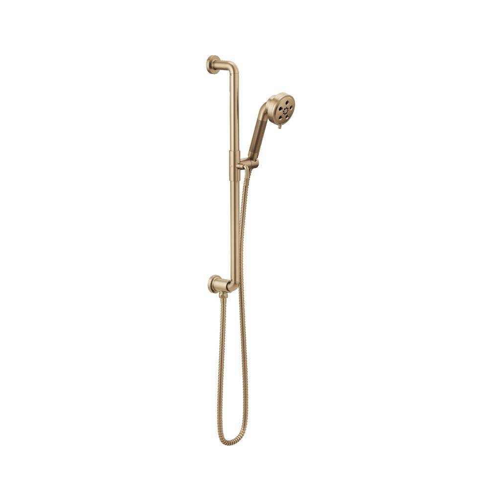 Brizo 85735 Litze Slide Bar Handshower Luxe Gold 1