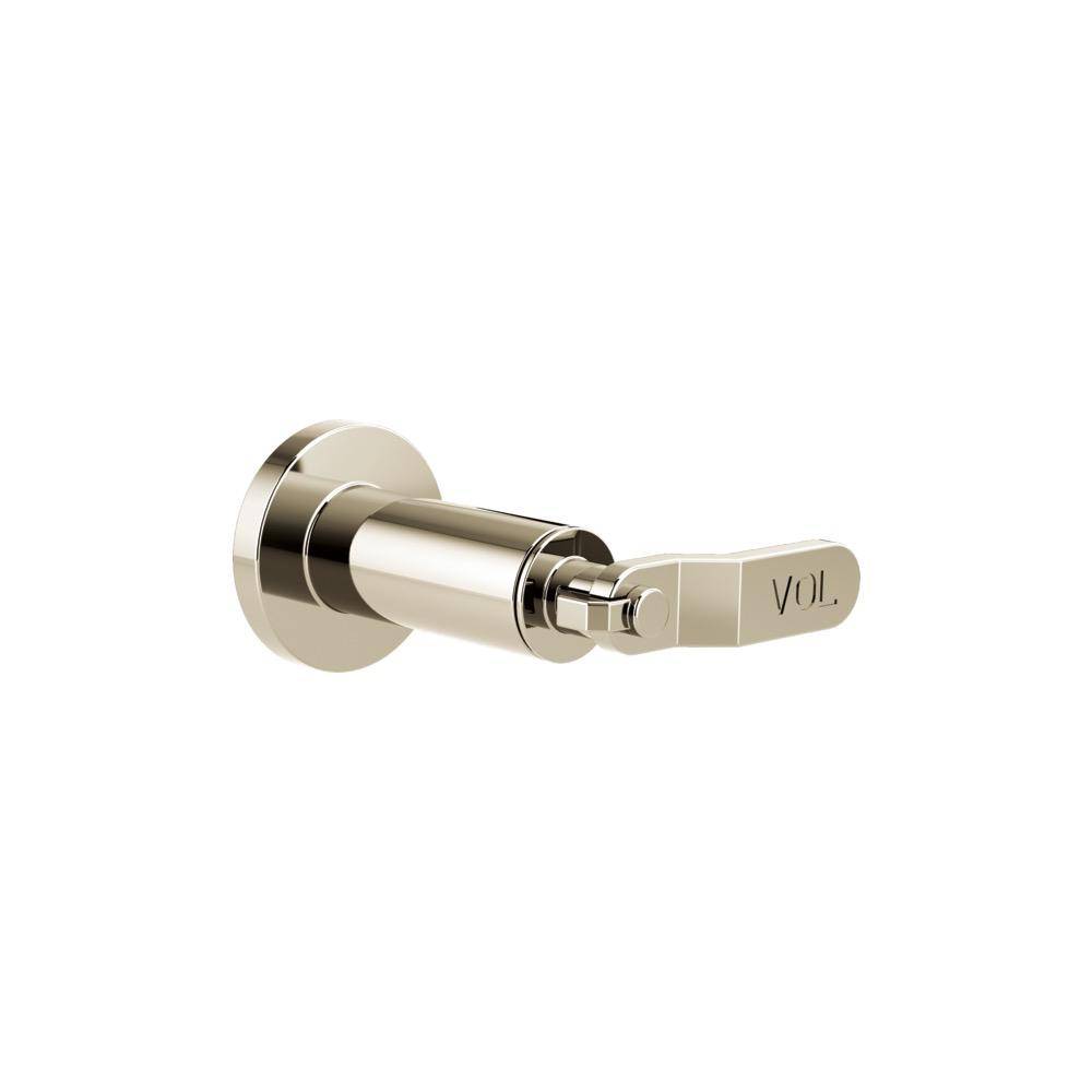 Brizo T66634 Sensori Volume Control Trim Industrial Lever Polished Nickel 1