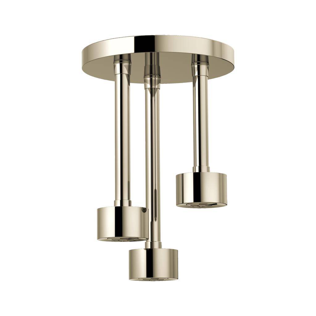 Brizo 81335 Ceiling Mount Pendant Raincan Showerhead Polished Nickel 1