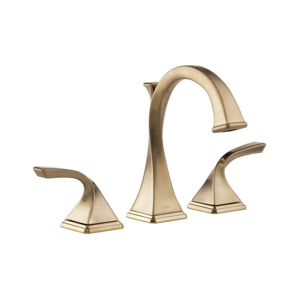 Brizo 65330LF Virage Widespread Lavatory Faucet Luxe Gold 1