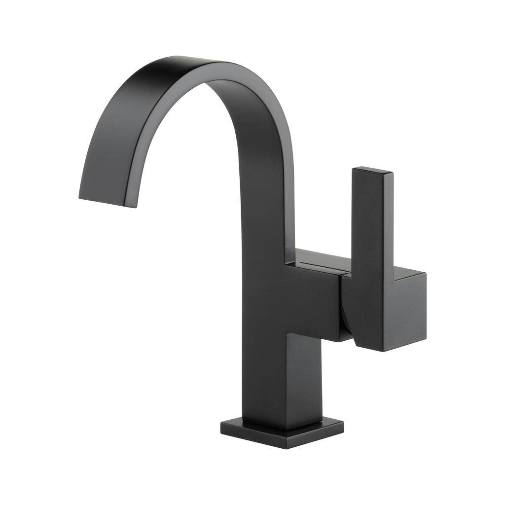 Brizo 65080LF Siderna Single Handle Lavatory Faucet Matte Black 1