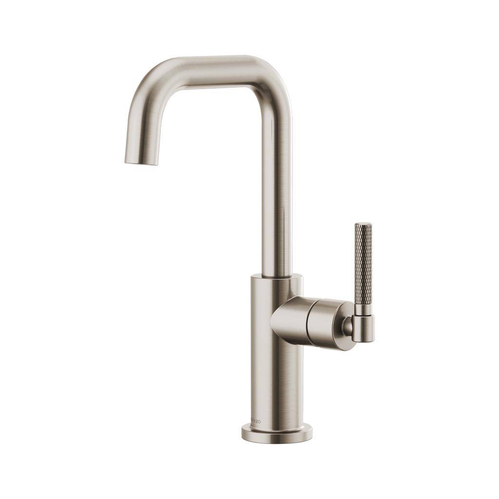 Brizo 61053LF Litze Square Spout Bar Faucet Stainless 1