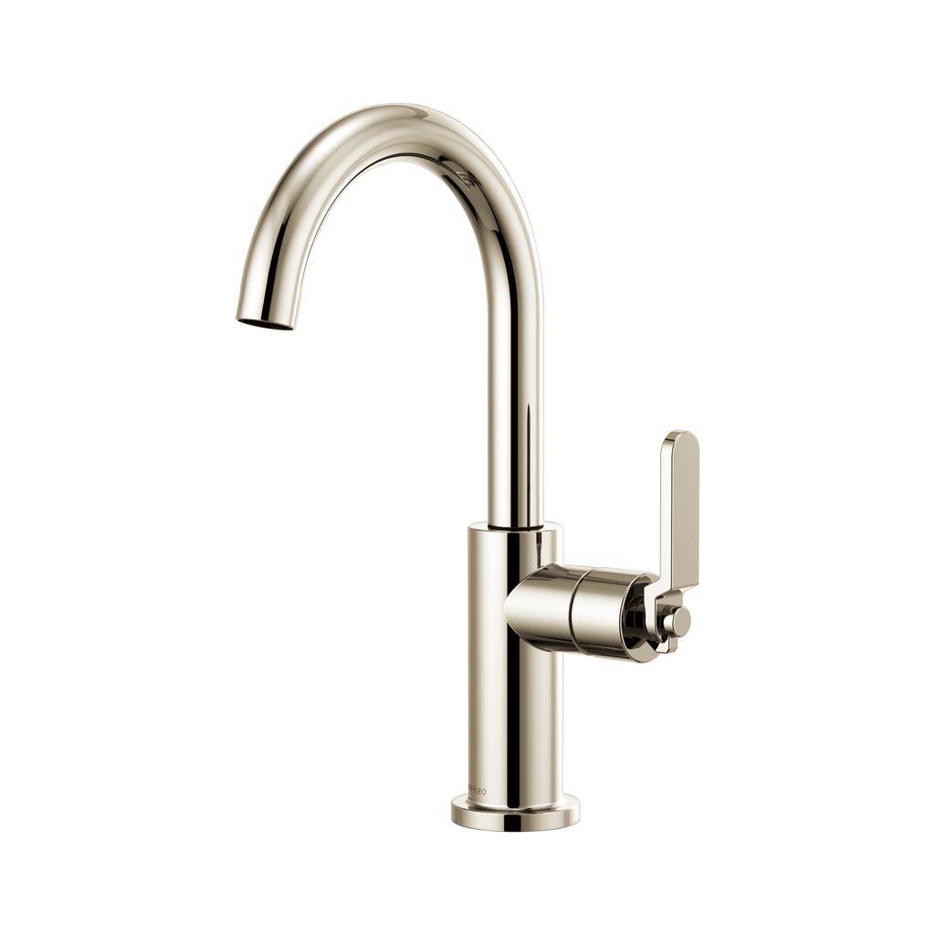 Brizo 61044LF Litze Arc Spout Bar Faucet Polished Nickel 1