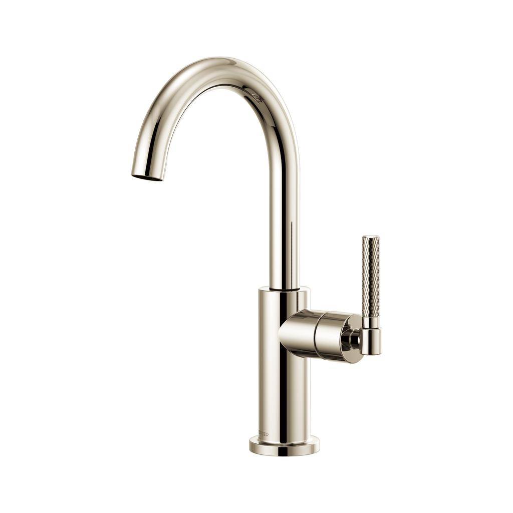 Brizo 61043LF Litze Arc Spout Bar Faucet Polished Nickel 1