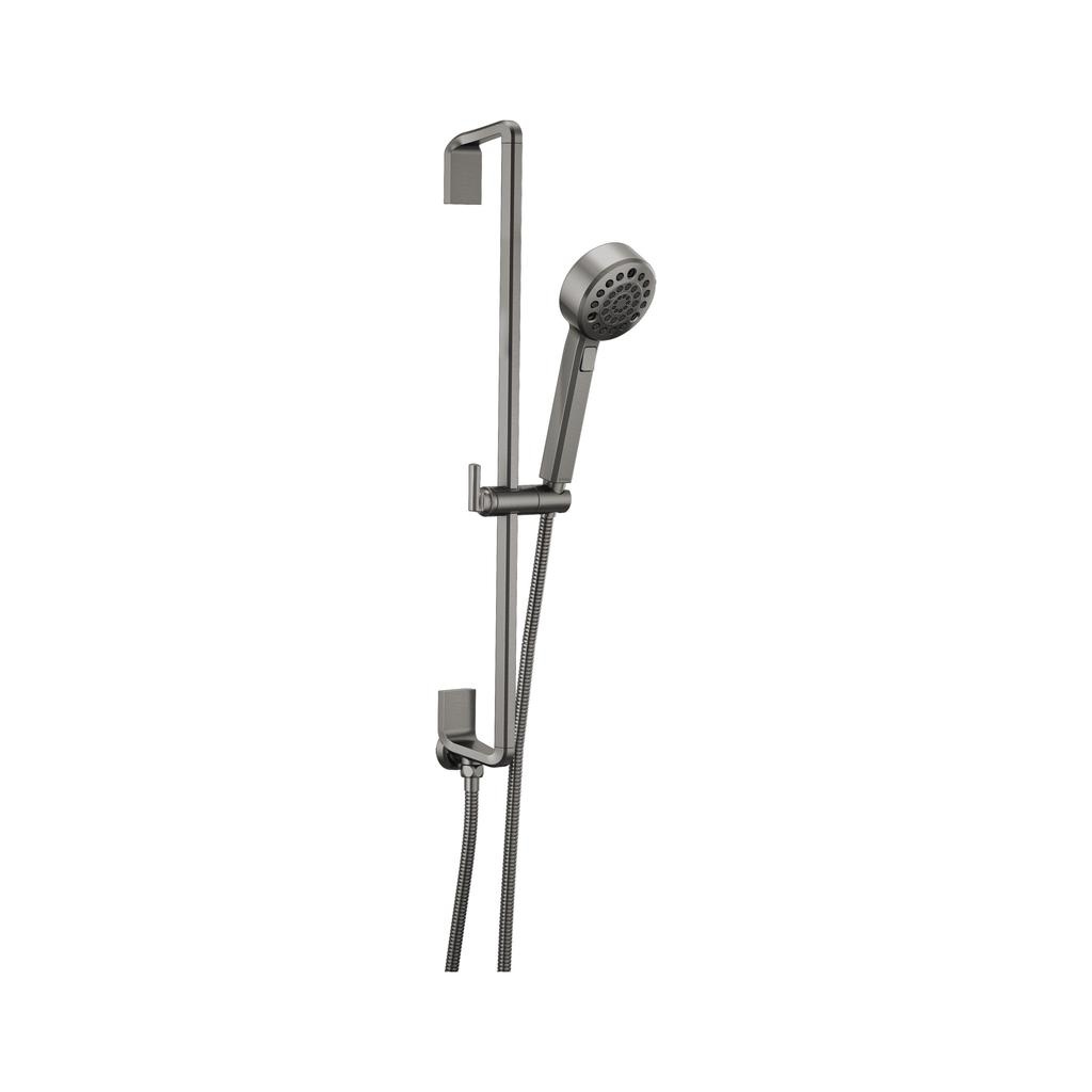 Brizo 88798 Levoir Slide Bar Handshower With H2Okinetic Technology Luxe Steel 1