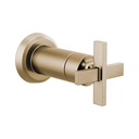 Brizo T66698 Levoir Sensori Volume Control Trim Cross Luxe Gold 1