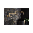 Brizo 62825LF-GL Artesso Wall Mount Pot Filler Luxe Gold 2