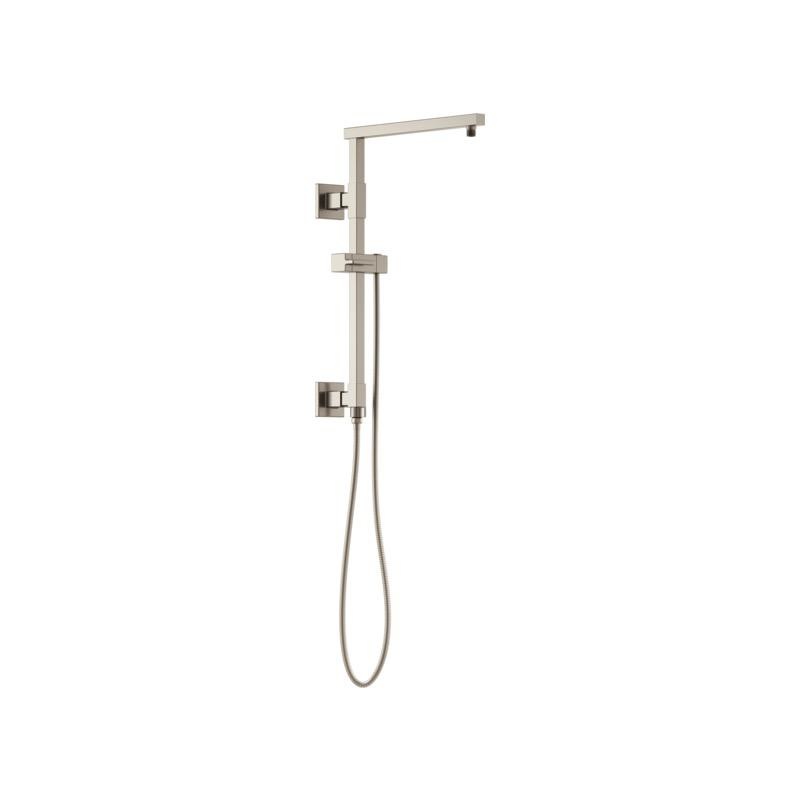 Brizo 80099 Euro Square Shower Column Luxe Nickel 1