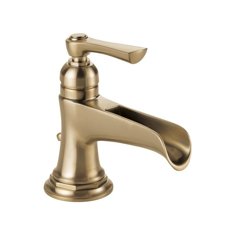 Brizo 65061LF-GL Rook Single Handle Lavatory Faucet Luxe Gold 1