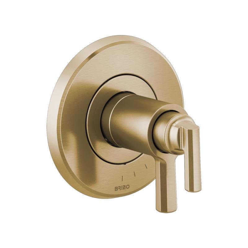 Brizo T60098 Levoir Tempassure Thermostatic Valve Trim Luxe Gold 1