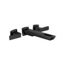 Brizo T65886LF-BL-ECO Vettis Two Handle Wall Mount Lavatory Faucet Matte Black 1