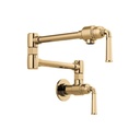 Brizo 62874LF Rook Wall Mount Pot Filler Polished Gold 1