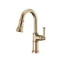 Brizo 63925LF-GL Artesso Pull Down Prep Faucet Luxe Gold 1