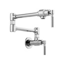 Brizo 62843LF Litze Wall Mounted Pot Filler Chrome 1