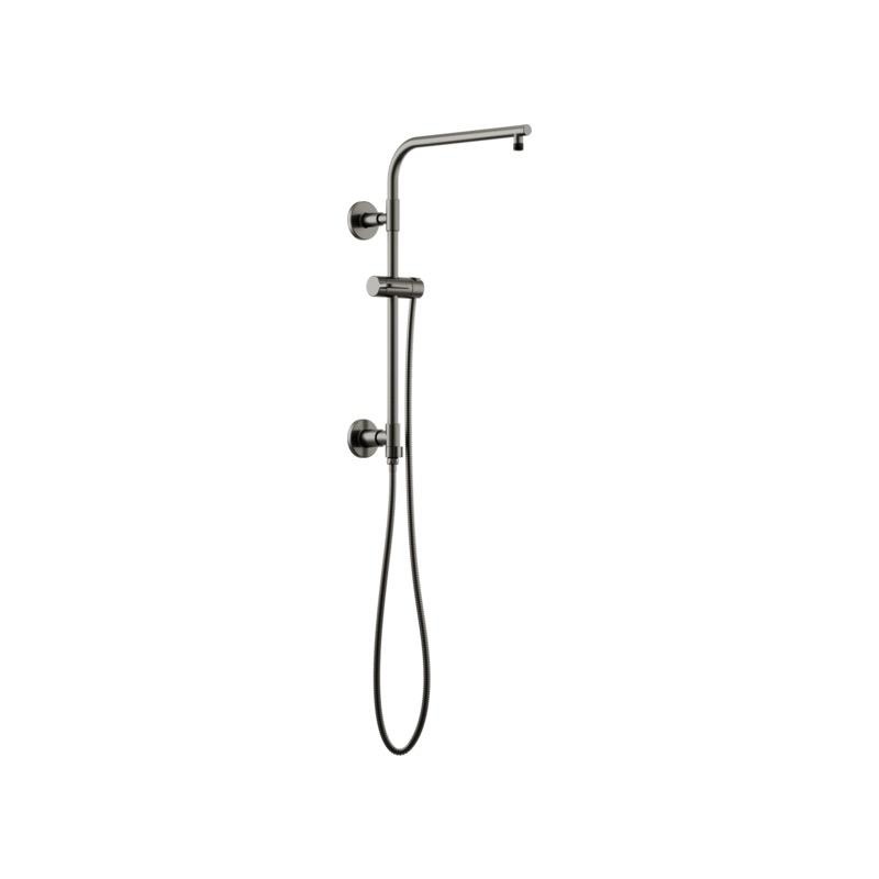 Brizo 80092 Euro Round Shower Column Luxe Steel 1